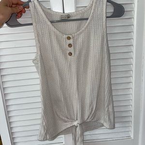 knitted tank top